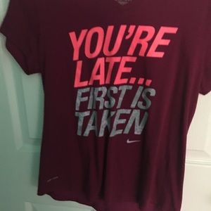 Nike running shirt